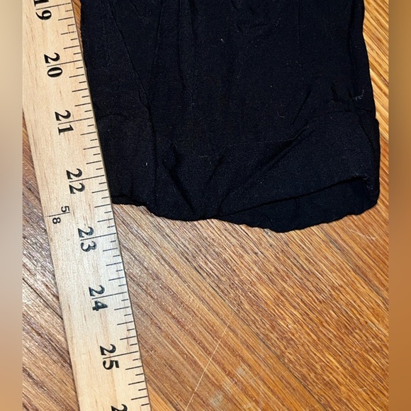 Madewell ankle crop pull on pants black size medium pockets minimalist casual - Picture 8 of 10